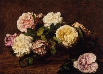 Henri Fantin-Latour : Flowers Roses II